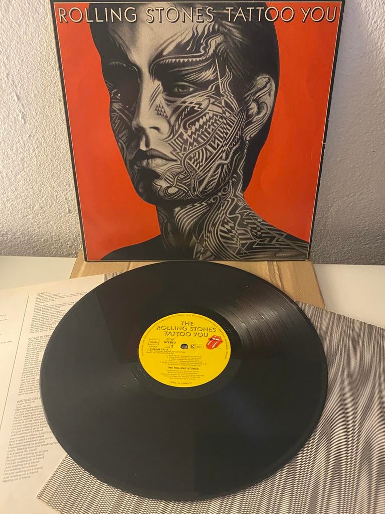 Rolling Stones ‎– Tattoo You (Europe 1981), Cd's en Dvd's, Vinyl | Rock, Ophalen of Verzenden, Zo goed als nieuw, 12 inch, Poprock