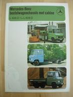 Mercedes 406 409 508 608 Brochure 1975 - 406D 508D 608D, Zo goed als nieuw, Mercedes-Benz, Mercedes, Ophalen of Verzenden