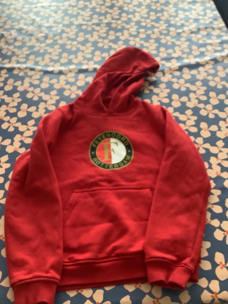 Feyenoord hoodie (kindermaat), Maat XS of kleiner, Ophalen, Zo goed als nieuw, Shirt