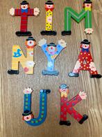Sevi houten Clown letters, Kinderen en Baby's, Kinderkamer | Inrichting en Decoratie, Ophalen of Verzenden, Zo goed als nieuw
