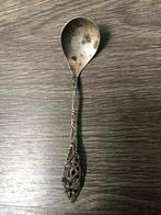 Antiek bestek: Zilveren theelepel 2e gehalte., Antiek en Kunst, Antiek | Bestek, Ophalen of Verzenden