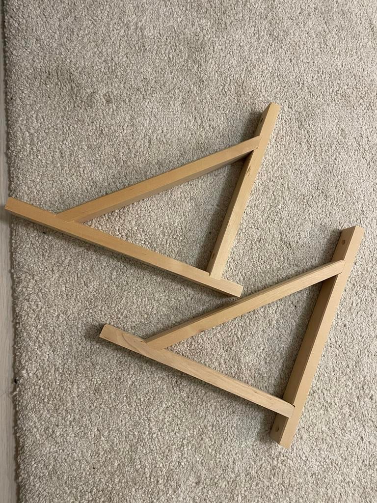 Ikea Ekby Valter plankdrager 2x, Huis en Inrichting, Woonaccessoires | Wandplanken en Boekenplanken, Ophalen, Zo goed als nieuw