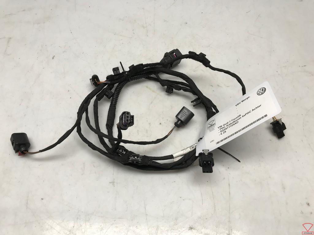 vw golf 7 facelift pdc 4x kabelboom achter 5g0971104ad, Gebruikt, Volkswagen, Volkswagen AG, Berliner Ring 2
38440  Wolfsburg, DE