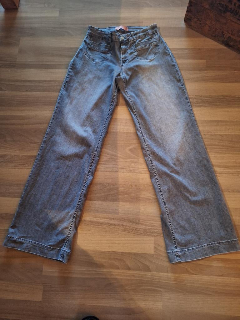 Grijze Parami jeans maat 38 lengte 32/34, Para Mi, Ophalen of Verzenden, Zo goed als nieuw, W30 - W32 (confectie 38/40)