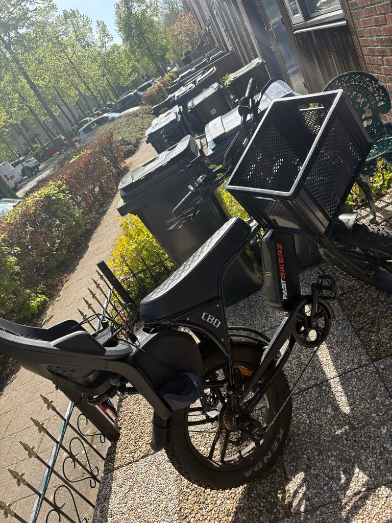 C80 Fatbike, Fietsen en Brommers, Elektrische fietsen, Zo goed als nieuw, Minder dan 47 cm, 50 km per accu of meer, Ophalen