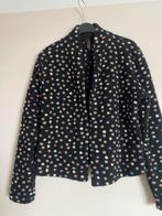 Zwart vest/jasje met bolletjes - Maat L, Ophalen of Verzenden, Gedragen, Maat 42/44 (L), Zwart