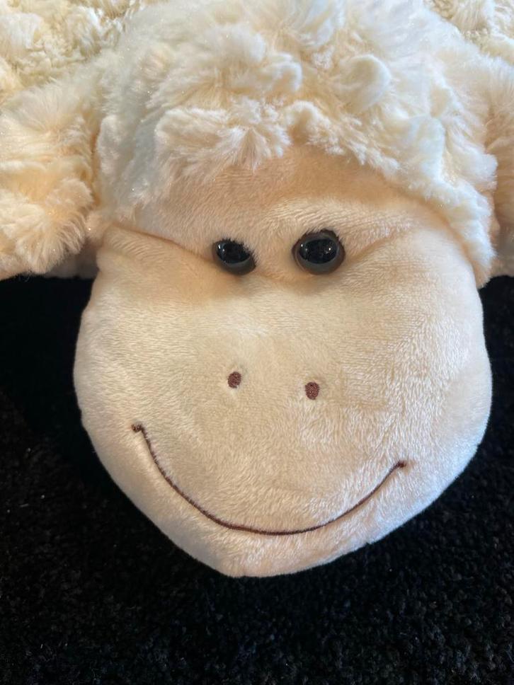 Wit schaap knuffel, Kinderen en Baby's, Speelgoed | Knuffels en Pluche, Gebruikt, Overige typen, Ophalen of Verzenden