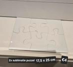 Sublimatie puzzels 2x, Ophalen of Verzenden, Nieuw