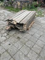 Houten planken +/- 2 meter, Ophalen, Gebruikt, Minder dan 25 mm, 200 tot 250 cm