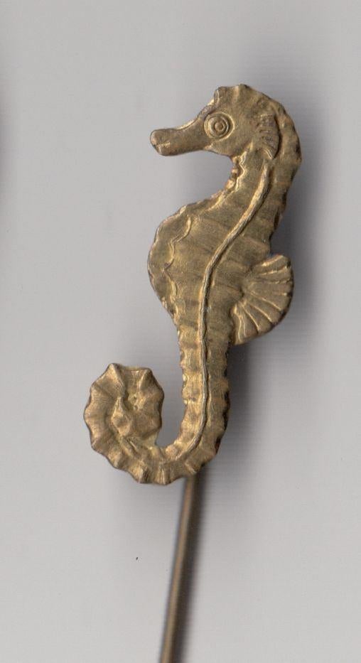 Zeepaardje speldje, Gebruikt, Niet vindbaar, Niet vindbaar, Speldje of Pin