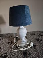 Schemerlamp nachtkastje blauw, Ophalen of Verzenden, Minder dan 50 cm