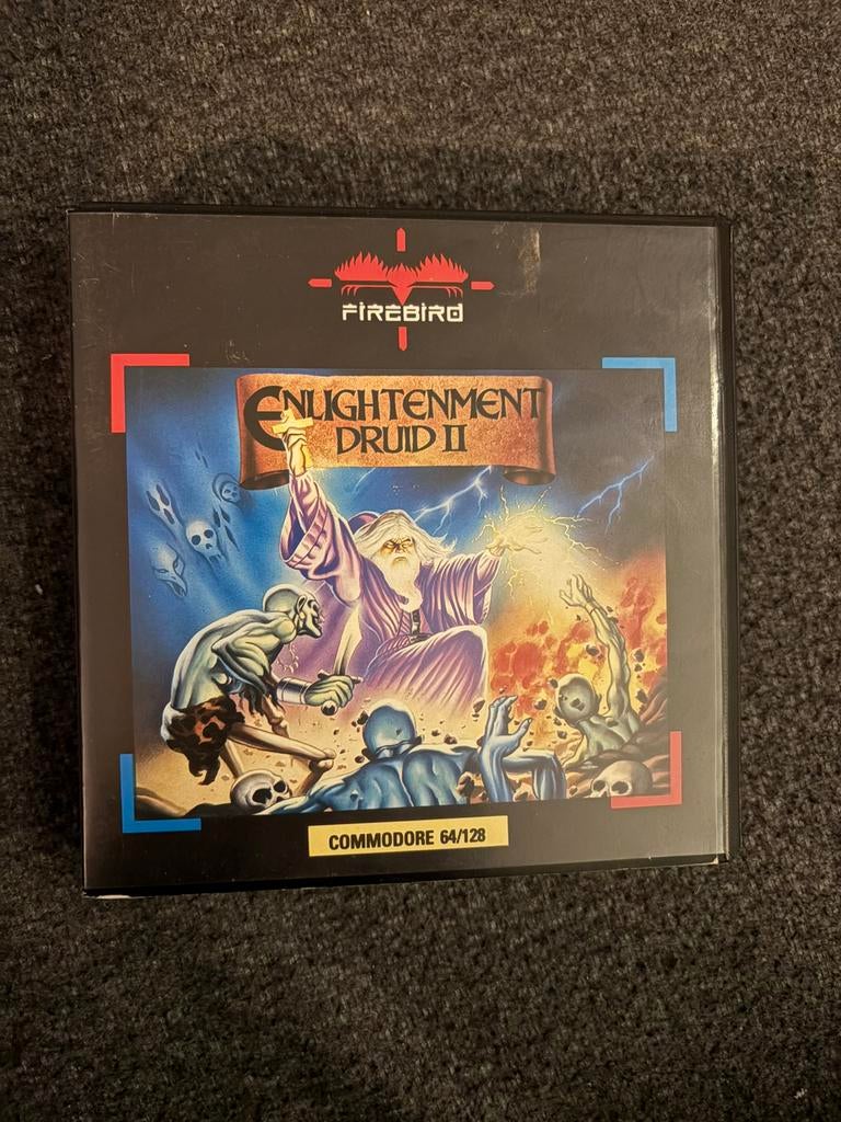 Enlightenment: Druid II – Commodore 64 (1988), 1 speler, Ophalen of Verzenden, Zo goed als nieuw, Vanaf 3 jaar