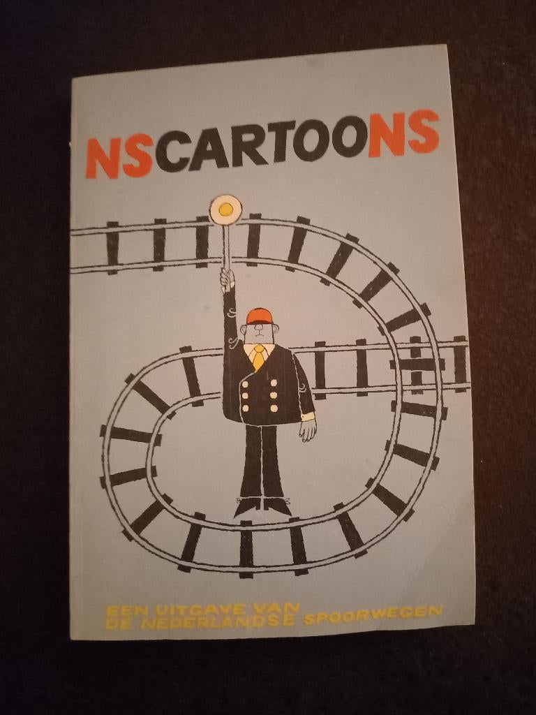 Boekje: nscartoons, Verzamelen, Spoorwegen en Tramwegen, Ophalen of Verzenden, Zo goed als nieuw, Trein, Boek of Tijdschrift