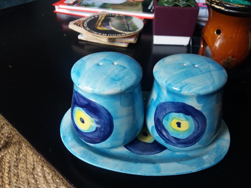 Peper en zoutstel, Ophalen of Verzenden, Zo goed als nieuw