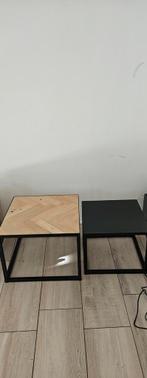 Bijzettafels te koop, Ophalen, 50 tot 100 cm, Vierkant, Metaal