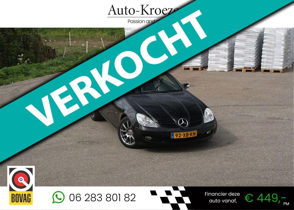 Mercedes-Benz SLK-klasse 200 K. Edition 10 | Automaat | Org, Automaat, Achterwielaandrijving, Gebruikt, Zwart