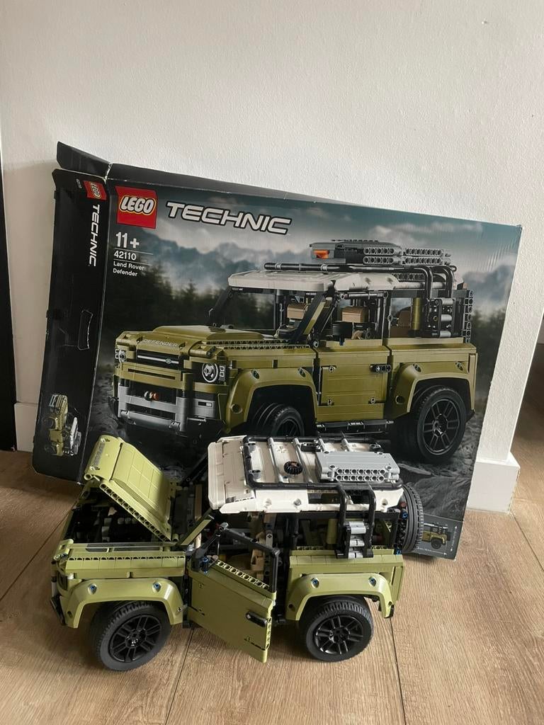 Lego technic land rover/defender, Ophalen, Zo goed als nieuw, Complete set, Lego