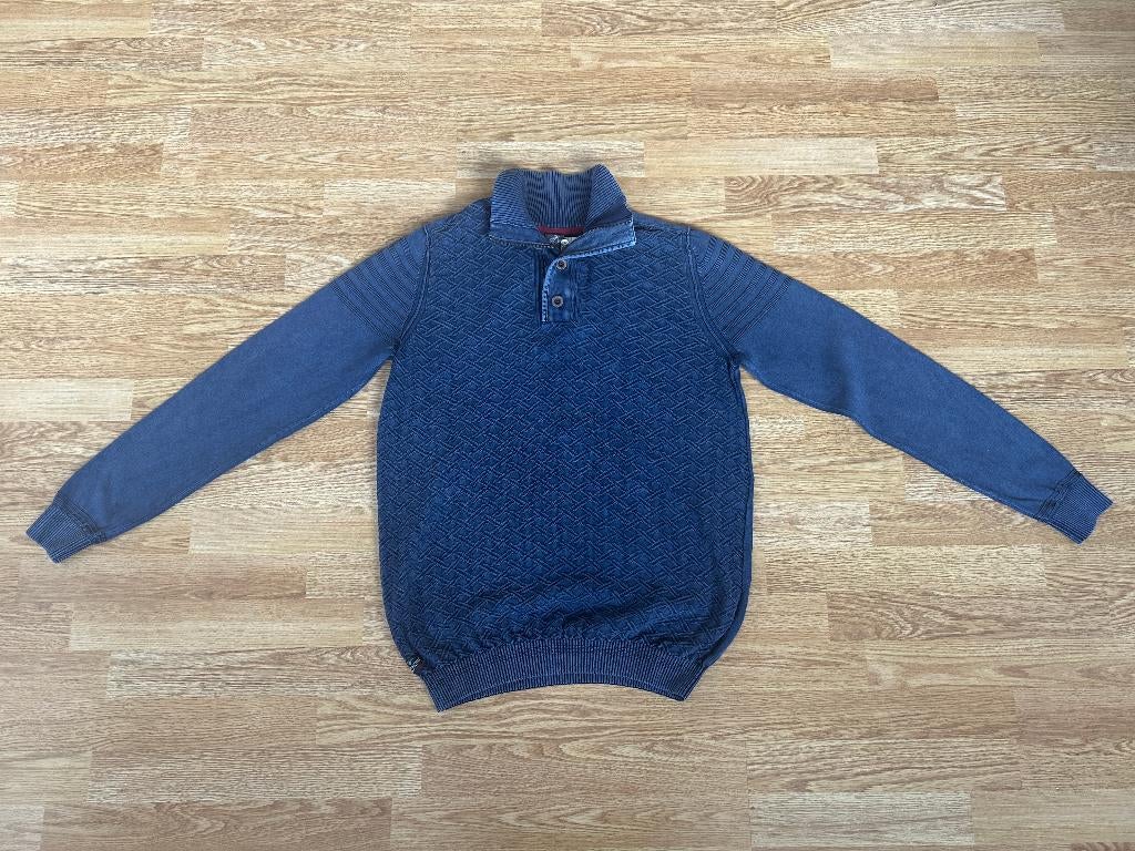 Blauwe trui Vanguard maat XL, Blauw, Maat 56/58 (XL), Ophalen of Verzenden, Vanguard