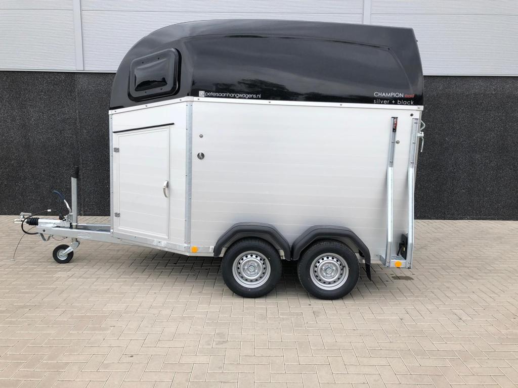 Paardentrailer Bockmann Champion Esprit met Zadelkamer, Nieuw, Aluminium, 2-paards trailer