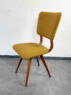 Vintage jaren 60 eetkamerstoel opnieuw gestoffeerd, Ophalen, Gebruikt, Overige kleuren, Vintage