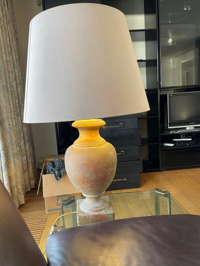 Twee rustieke kruiklampen, Huis en Inrichting, Ophalen, Gebruikt