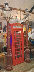 Zeer mooie grote lantaarnpaal hoogte 335 cm antiek top model, Ophalen, Wandlamp, Netvoeding, 50 tot 250 watt