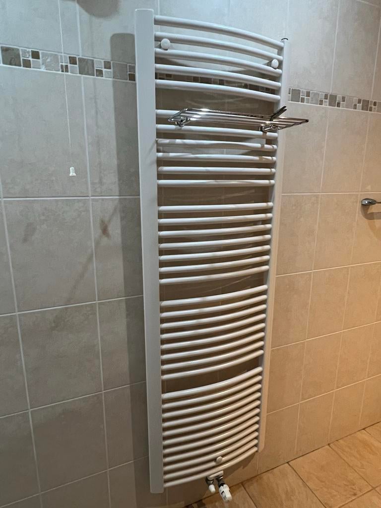 Design radiator 60x180 cm crèmekleurig, Doe-het-zelf en Verbouw, Verwarming en Radiatoren, Gebruikt, Radiator, Ophalen of Verzenden