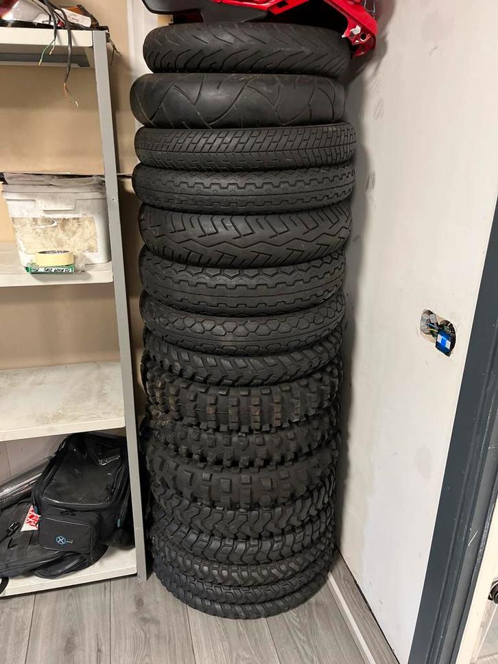 Gratis motorbanden ophalen in Kerkdriel, Auto diversen, Auto-accessoires, Gebruikt, Ophalen