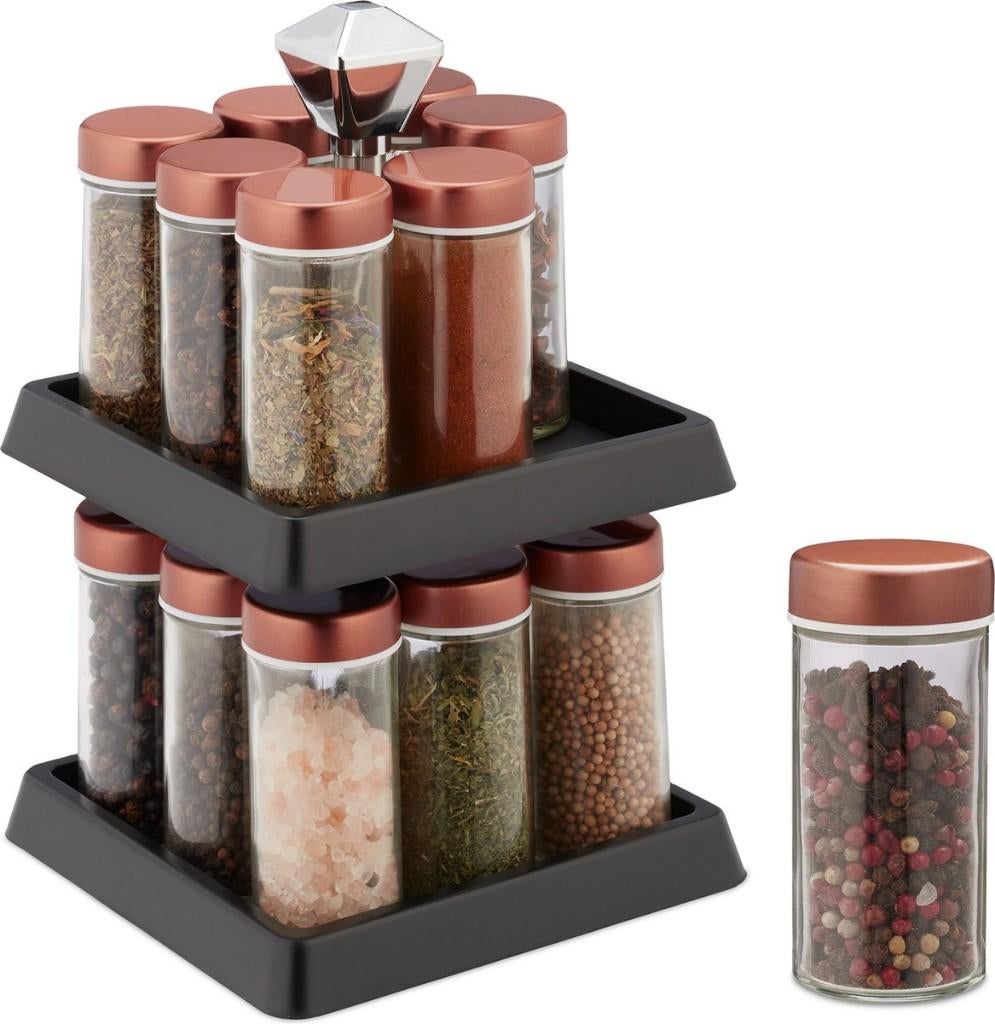 Kruidenrek, Huis en Inrichting, Keuken | Keukenbenodigdheden, Ophalen of Verzenden, Meerkleurig, Overige merken, Glas