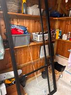 Metalen deur met glas, Doe-het-zelf en Verbouw, Ophalen, 215 cm of meer, Binnendeur, Glas