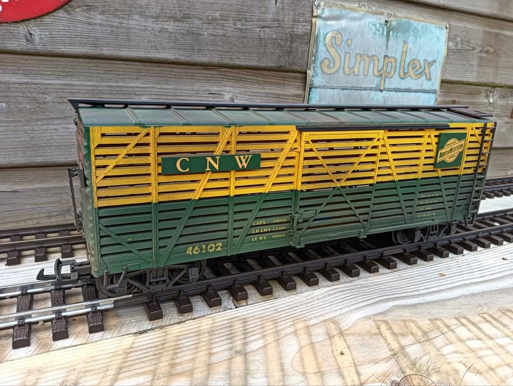 LGB grote vee wagon ruilen of bieden, Ophalen, Desktop