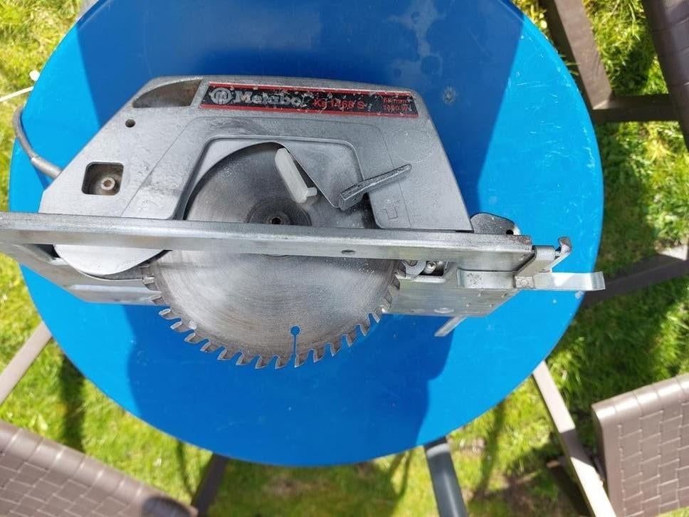 hand   Cirkelzaag Metabo, Doe-het-zelf en Verbouw, Gereedschap | Zaagmachines, Cirkelzaag, Ophalen of Verzenden, Zo goed als nieuw