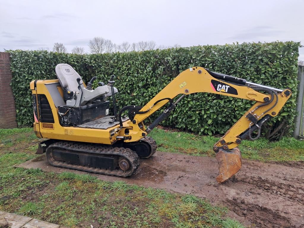 Minigraver Caterpillar 301.6 / Minikraan / Graafmachine, Doe-het-zelf en Verbouw, Ophalen of Verzenden, Gebruikt