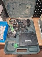 Hitachi accu tacker met lader en accu, Ophalen of Verzenden, Gebruikt