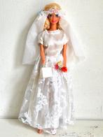 Vintage Barbie Mattel pop bruid, Ophalen, Zo goed als nieuw, Pop
