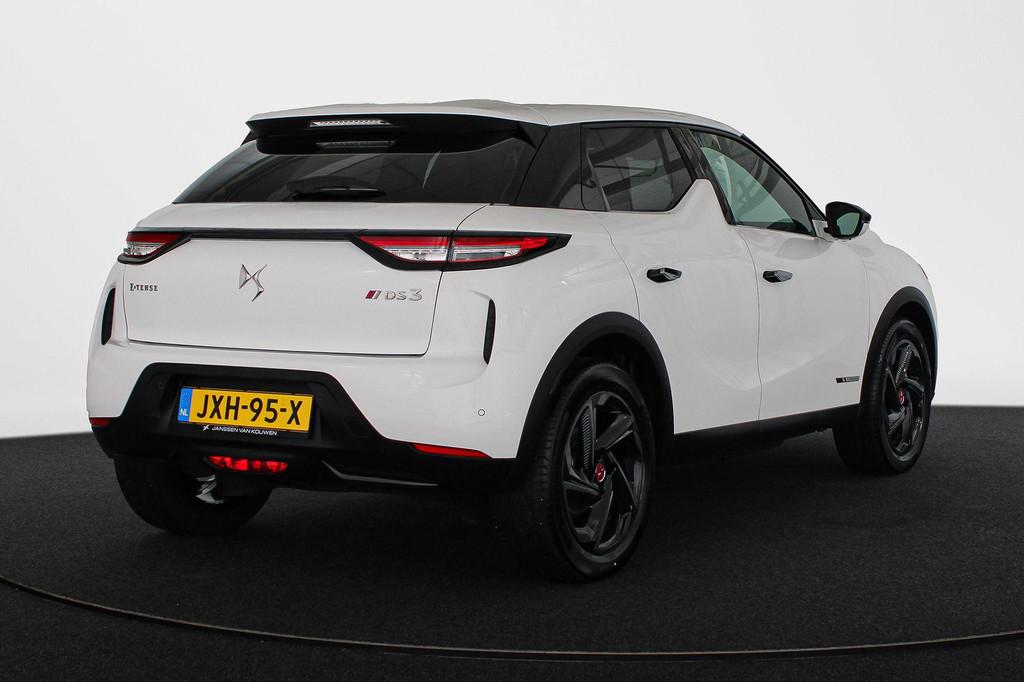 DS 3 Crossback E-Tense Performance Line+ 50 kWh SOH 100% App, Auto's, DS, 136 pk, Gebruikt, Alcantara, 320 km