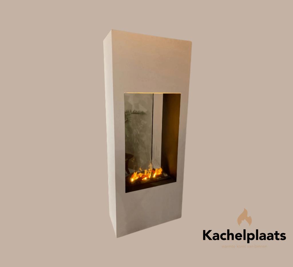 Tunnelhaard Brussel elektrisch - Showroommodel, Huis en Inrichting, Haarden, Nieuw, Elektrische haard, Ophalen of Verzenden