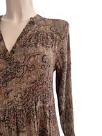 By-Bar jurk M, Bruin, Ophalen of Verzenden, Zo goed als nieuw, Onder de knie