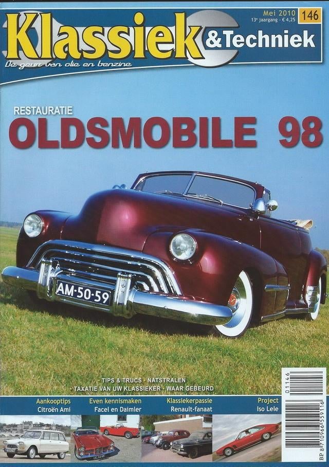 Klassiek & Techniek 146 2010 : Citroen Ami - Daimler SP250, Boeken, Auto's | Folders en Tijdschriften, Gelezen, Algemeen, Ophalen of Verzenden