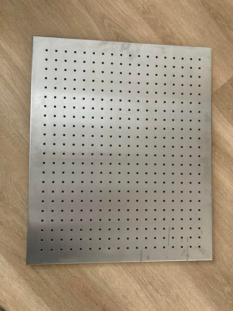 Design Magneetbord RVS, Ophalen, Zo goed als nieuw, Magneetbord