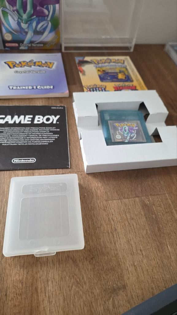 Pokemon Crystal (Compleet), Spelcomputers en Games, Games | Nintendo Game Boy, ., 1 speler, Ophalen of Verzenden, Zo goed als nieuw