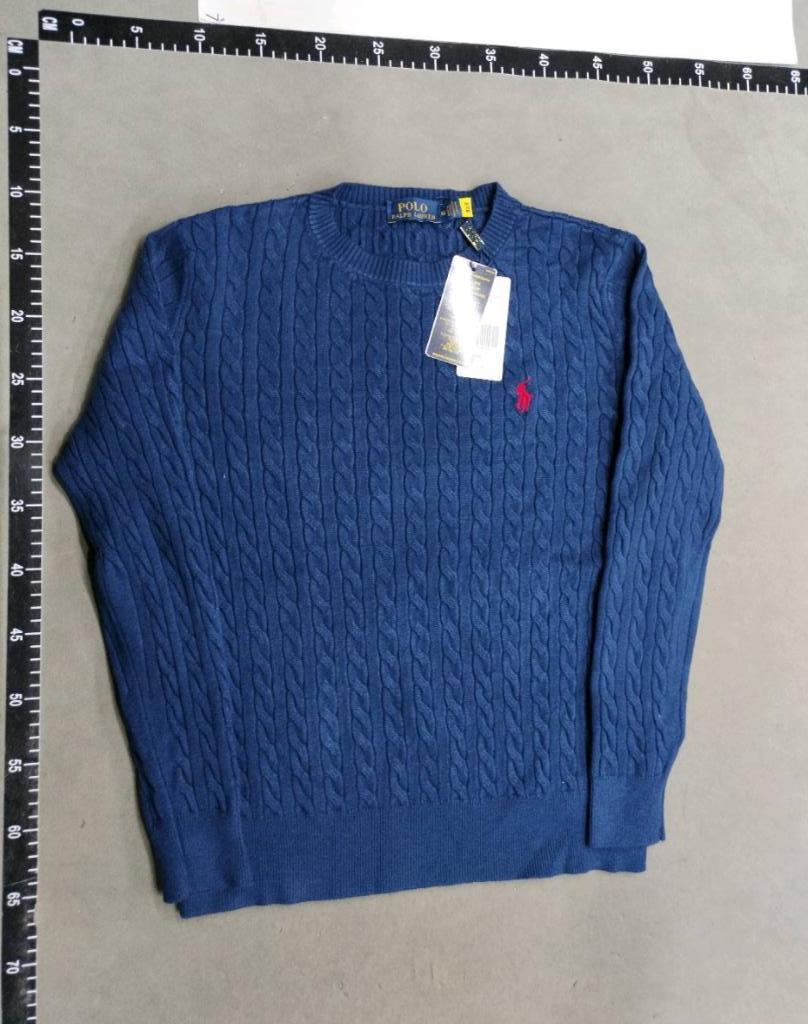 Polo Ralph Lauren Cable Knit Sweater Blauw 'man', Kleding | Heren, Polo's, Ralph Lauren, Nieuw, Verzenden, Maat 48/50 (M)