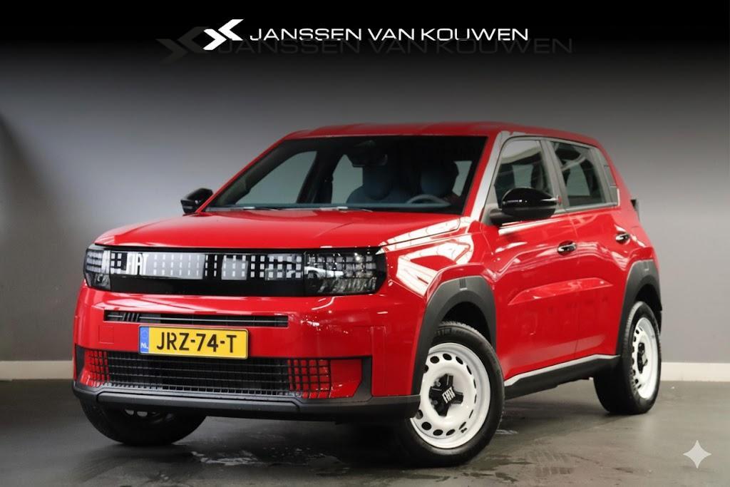Fiat Grande Panda RED 11kW 44kWh 712 KM / Direct leverbaar /, Auto's, Fiat, Stof, Gebruikt, Panda, 320 km
