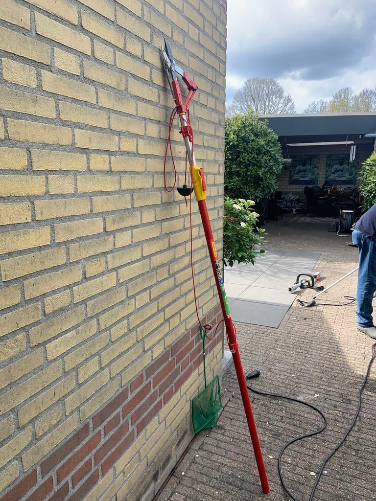 Wolf verstelbare heggeschaar, Ophalen of Verzenden, Zo goed als nieuw