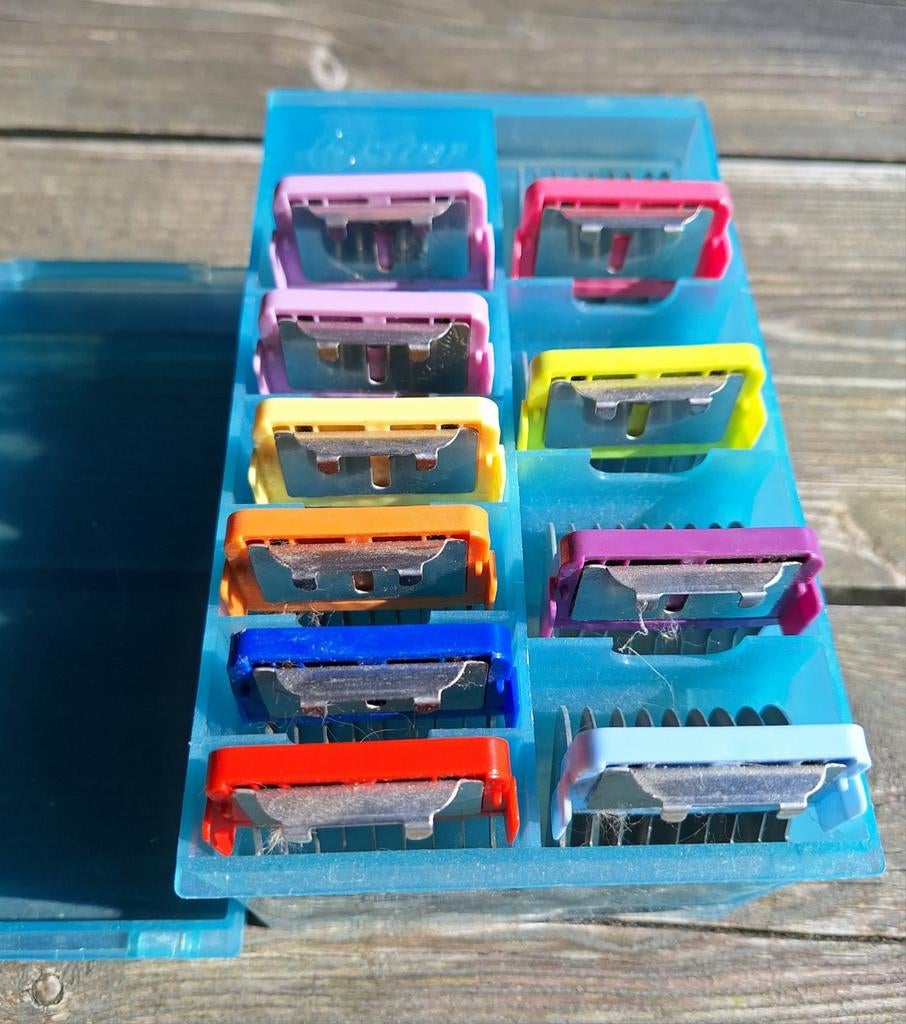 Oster opzetkammen, voor op een tondeuse., Ophalen, Zo goed als nieuw