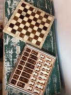 Schaakbord marmer, Ophalen of Verzenden, Zo goed als nieuw, 50 tot 100 cm, Minder dan 50 cm