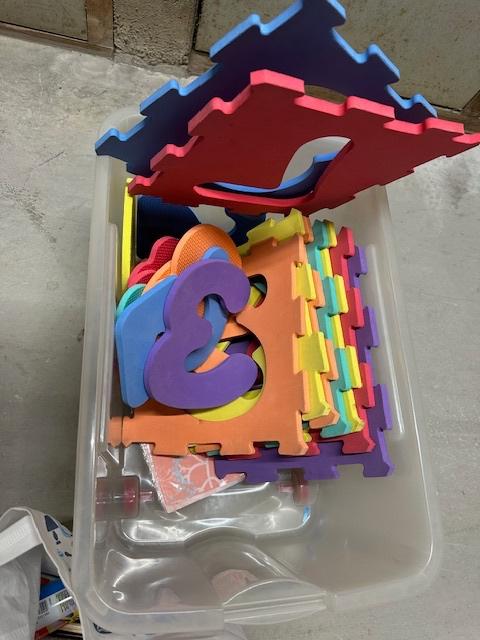 Speelgoed letters, Ophalen of Verzenden, Zo goed als nieuw, Puzzelen