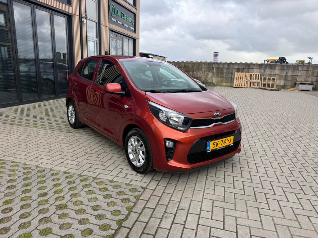 Kia Picanto 1.0 Cvvt 67pk 5-zits 2018 km 014.000 nap!!, Auto's, Voorwielaandrijving, Overige kleuren, 4 stoelen, Origineel Nederlands