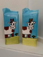 Te koop 2 melkpakken, Huis en Inrichting, Ophalen of Verzenden, Zo goed als nieuw, Keramiek, Overige stijlen