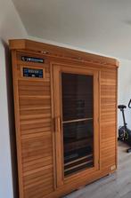 Tweepersoons Infrarood Sauna Cabine met Luxe Opties, Ophalen, Gebruikt, Complete sauna
